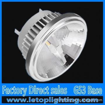 G53 base 12V super warm white 12W/15W citizen AR111 led light